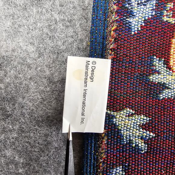 Fall Pumpkin Blue Truck Tapestry Placemats Autumn Leaves Vintage Pickup Truck - Picture 9 of 9